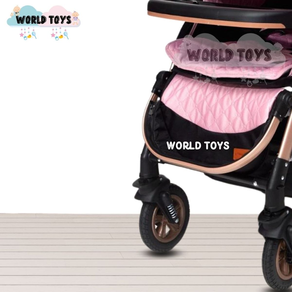 BABY - Coche Cuna De Lujo «SUNDAY DREAMS» Pink