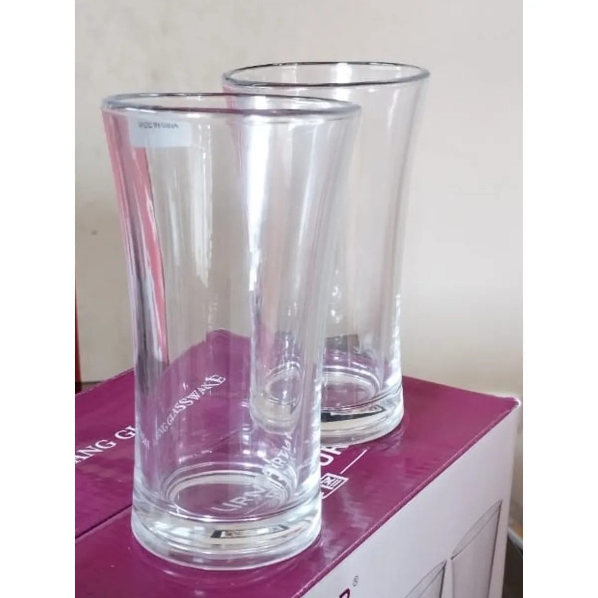 GENERICO - Set x 6 Vasos Vidrio  Kero 270 ml