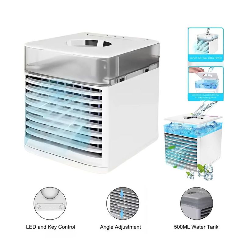 GENERICO - Mini Ultra Aire Acondicionado Portátil Usb