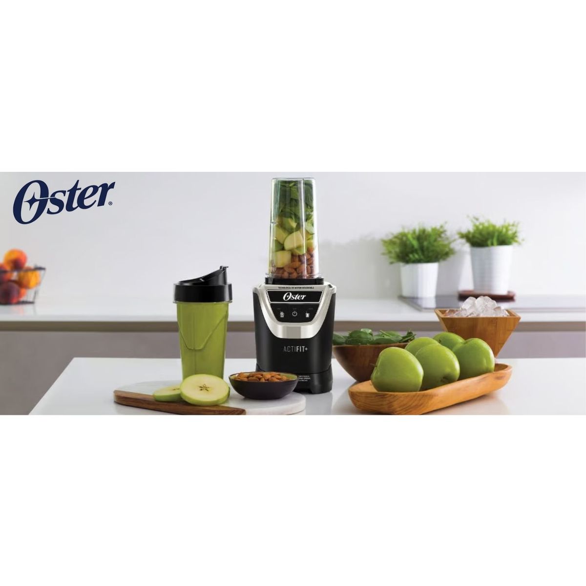 OSTER - Licuadora Personal Xpert Oster ActiFit con vaso Blend-N-Go de Tritan