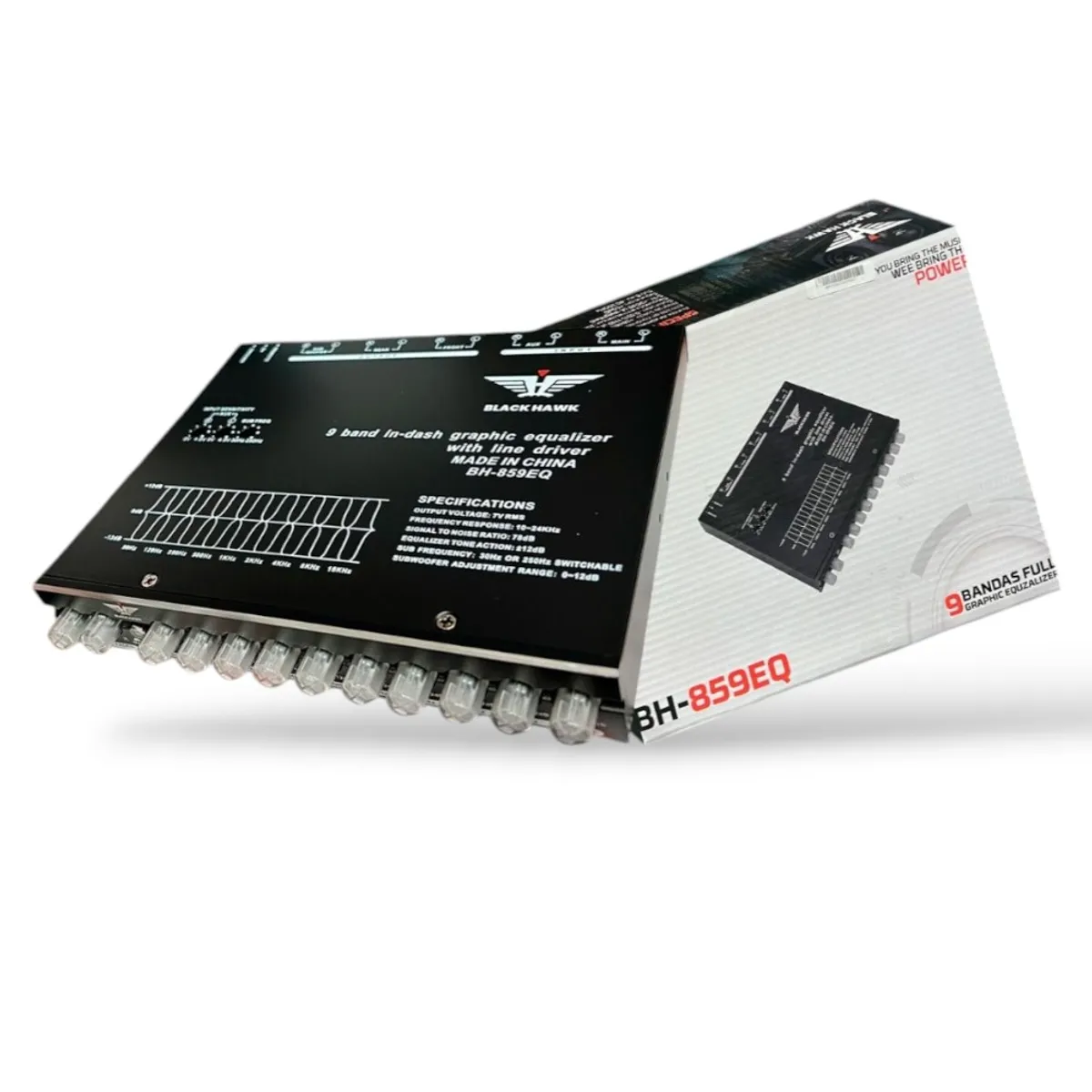 BLACK HAWK - Nuevo Previo Ecualizador Black Hawk 9 Bandas