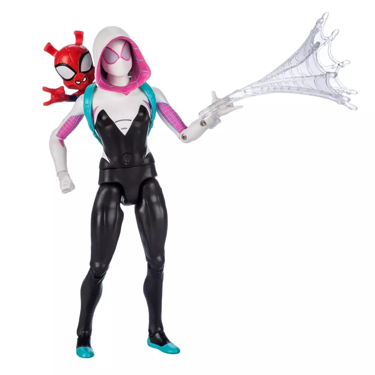 MARVEL - Marvel Power Icons Ghost-Spider con Luces y Sonidos