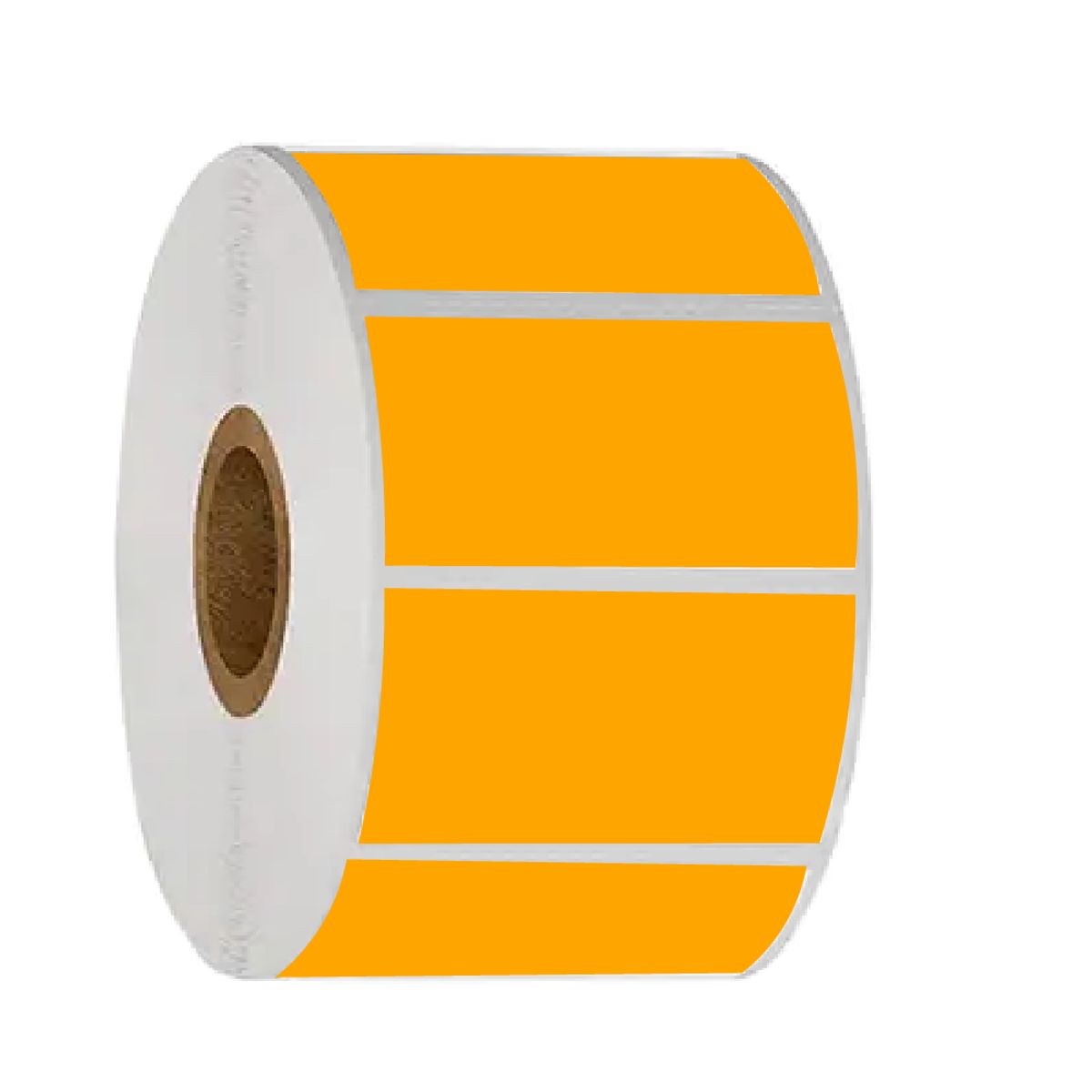 OEM - Rollo 800 Etiqueta Termica Adhesiva Glossy 6x4cm Naranja