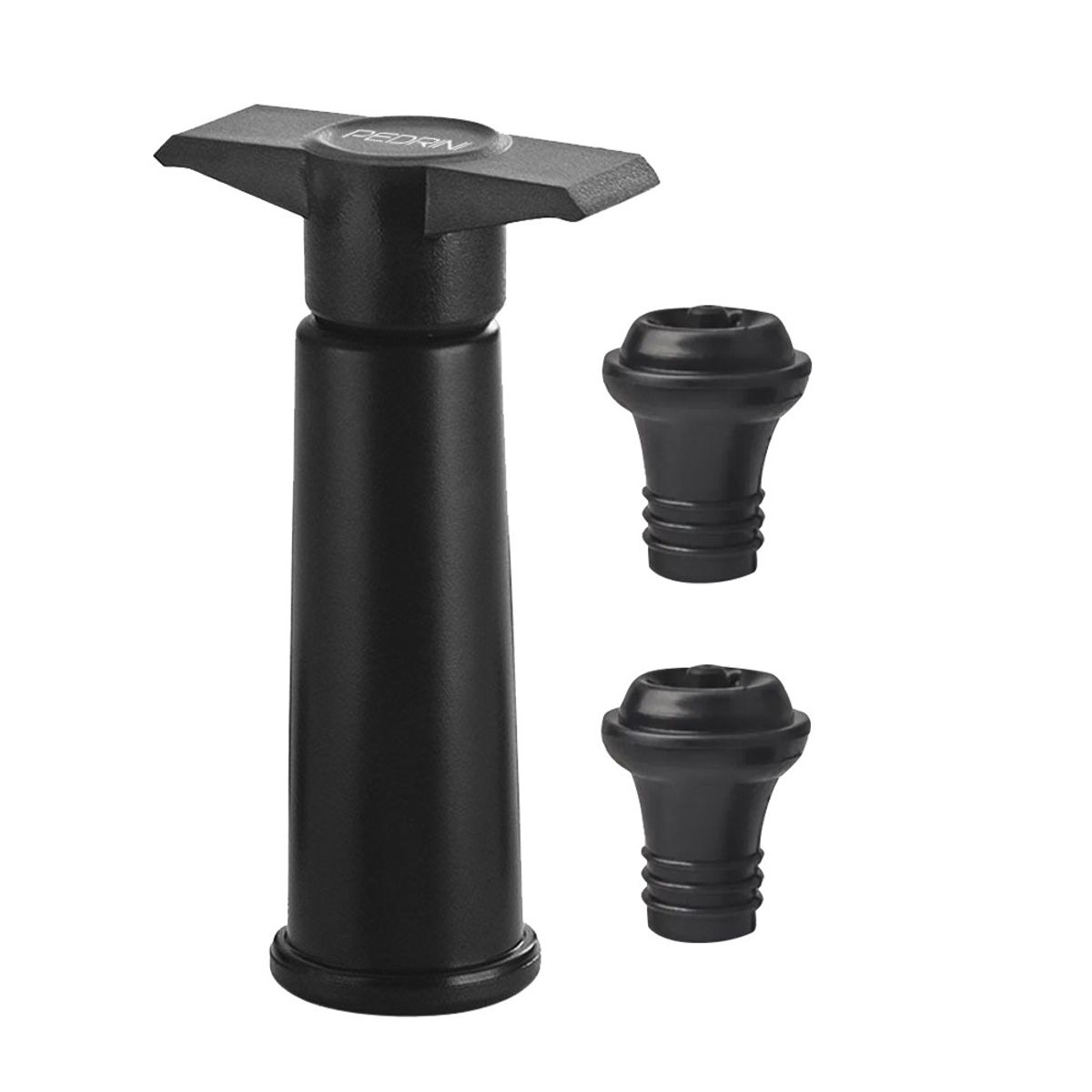 PEDRINI - Bomba de vacío para conservar vino con 2 tapones