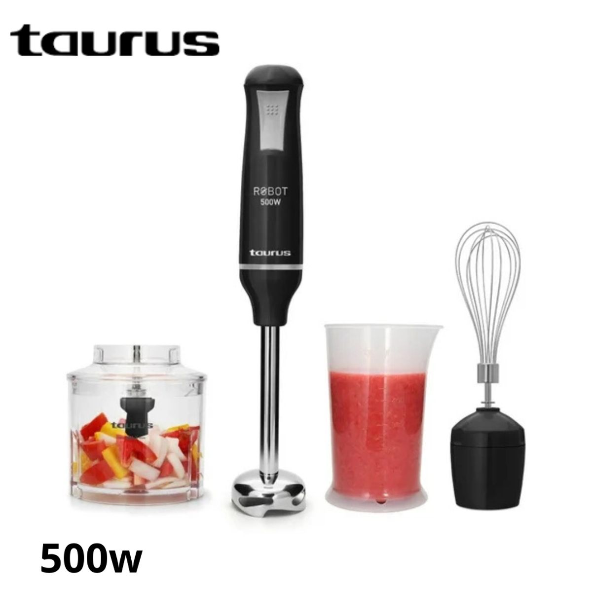 TAURUS - Batidora de Inmersión Taurus Robot 500 Plus Inox II