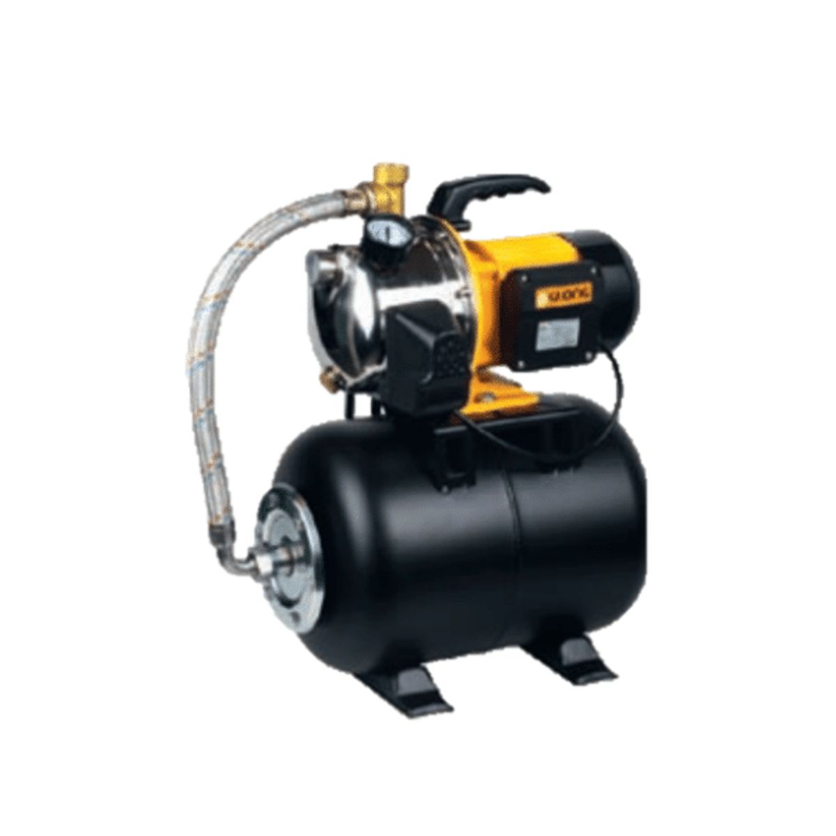 GLONG - EQUIPO HIDRONEUMÁTICO DE 24L CON BOMBA JET AUTOCEBANTE 0,8 HP GLONG