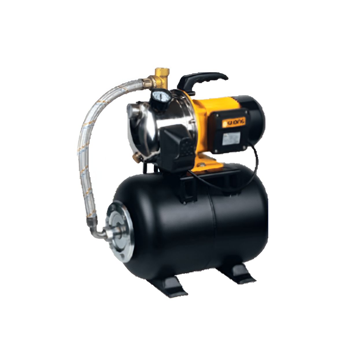 GLONG - EQUIPO HIDRONEUMÁTICO DE 24L CON BOMBA JET AUTOCEBANTE 0,8 HP GLONG