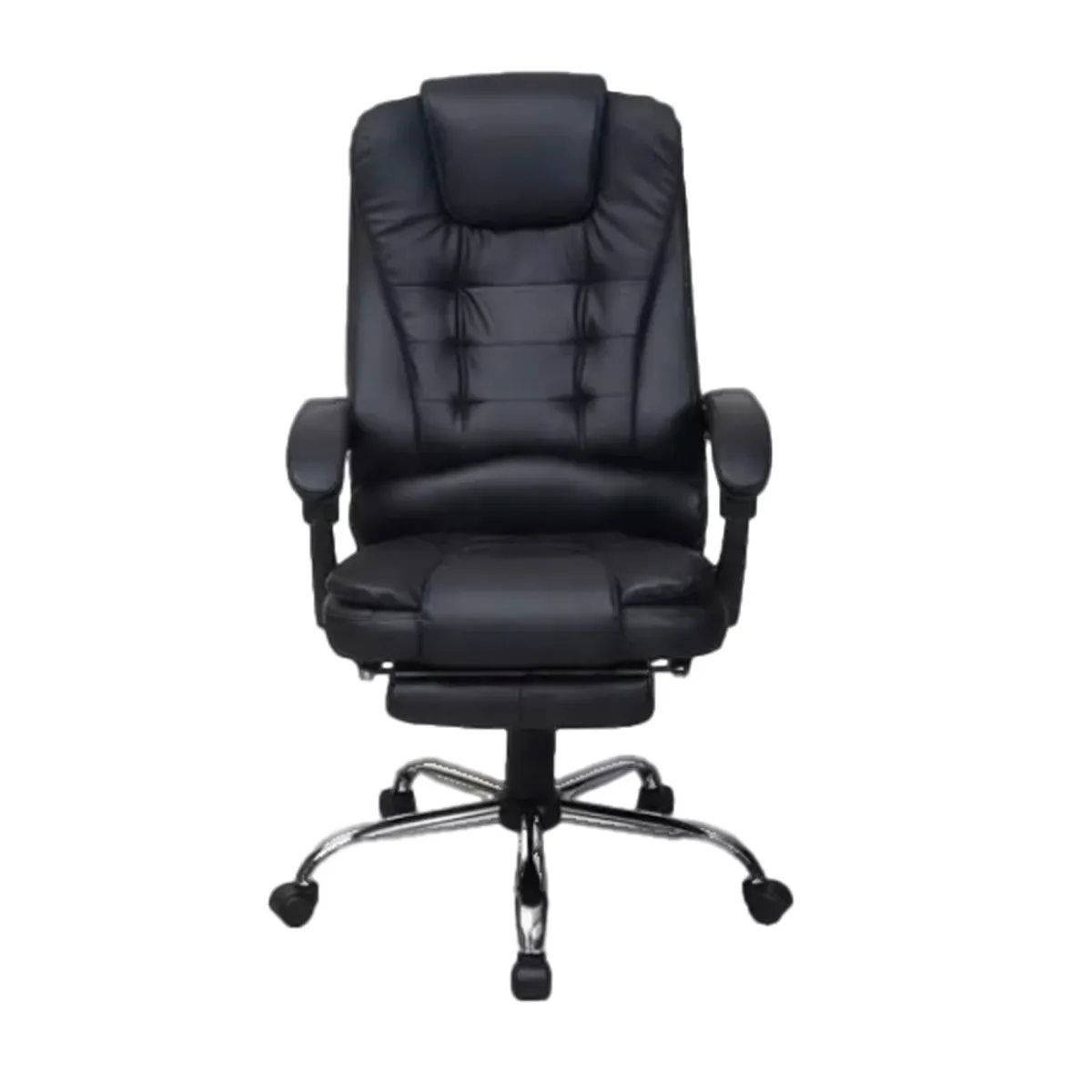 OFIDEAS - Silla de Oficina Ergonómica Reposapies Dafi Cuero Ofideas