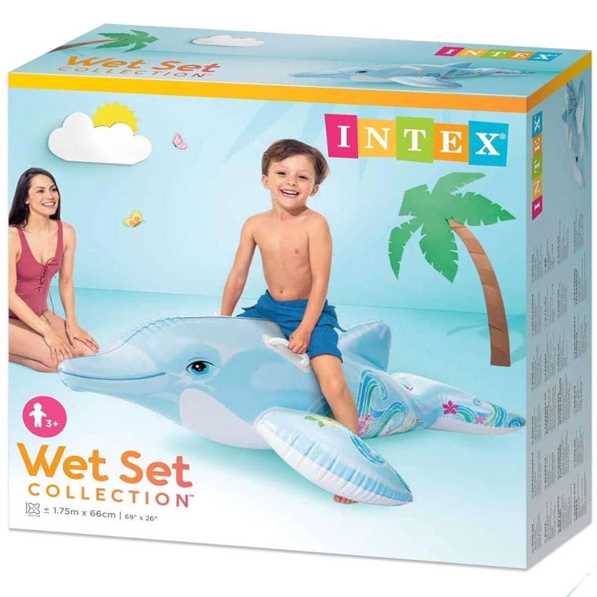 INTEX - Intex Flotador de Delfín para Niños