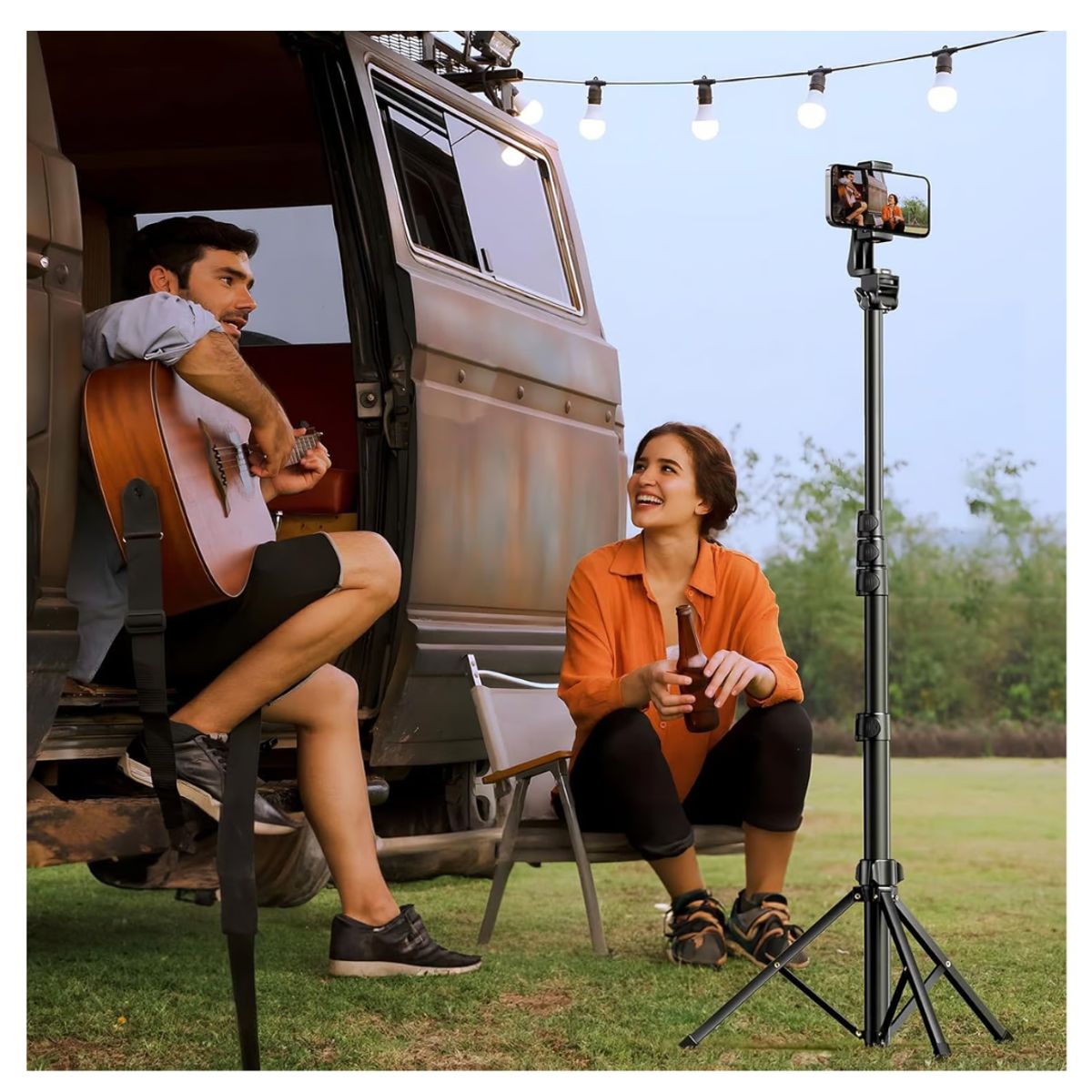 UGREEN - Tripode Soporte Selfie Stick Bluetooth Fotografia 80cm UGREEN LP680