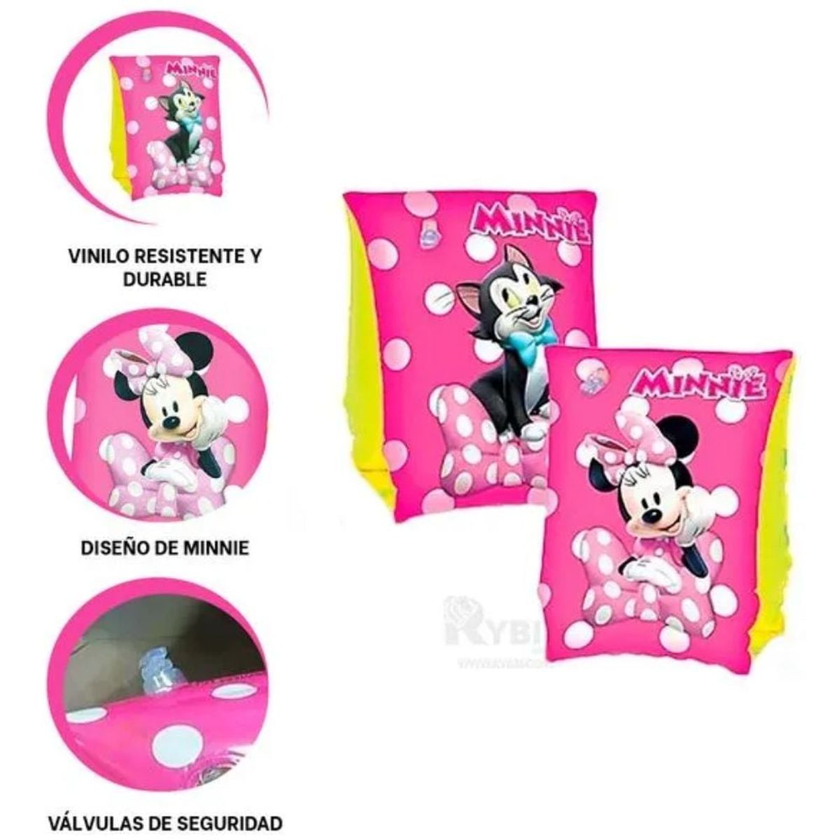 BESTWAY - Bestway - Flotador de Brazo Inflable Minnie