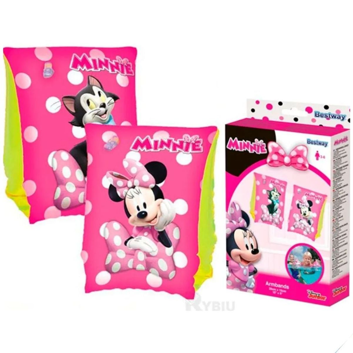 BESTWAY - Bestway - Flotador de Brazo Inflable Minnie
