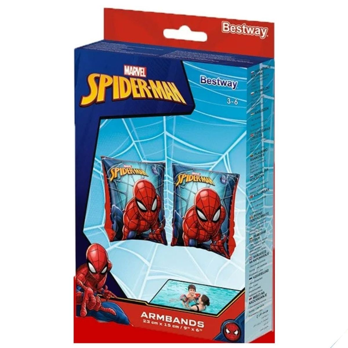 BESTWAY - Bestway - Flotador de Brazo Inflable Spiderman