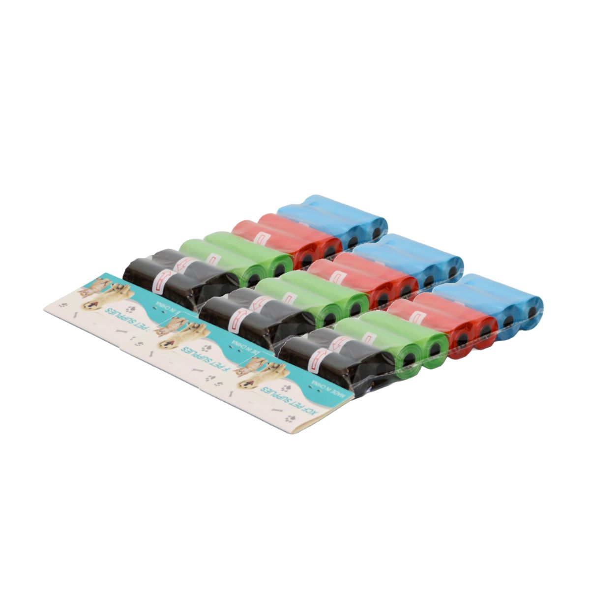 GENERICO - 24 ROLLOS DE BOLSAS SANITARIAS PARA DESECHOS DE PERRO