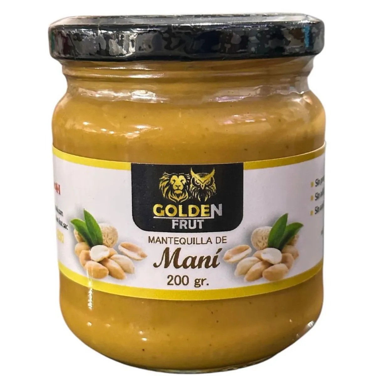 GENERICO - Mantequilla de mani 200gr 100% Natural