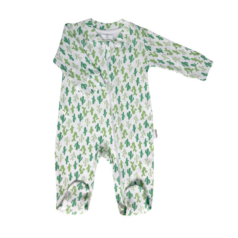 WAWA PIMA - PIJAMA BEBÉ NIÑO NIÑA CON PIECITO ALGODÓN PIMA - TOYS CACTUS