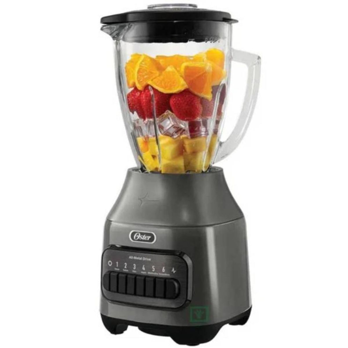 OSTER - Licuadora Oster 1.5L con 6 Velocidades BLSTPEG GPB Gris