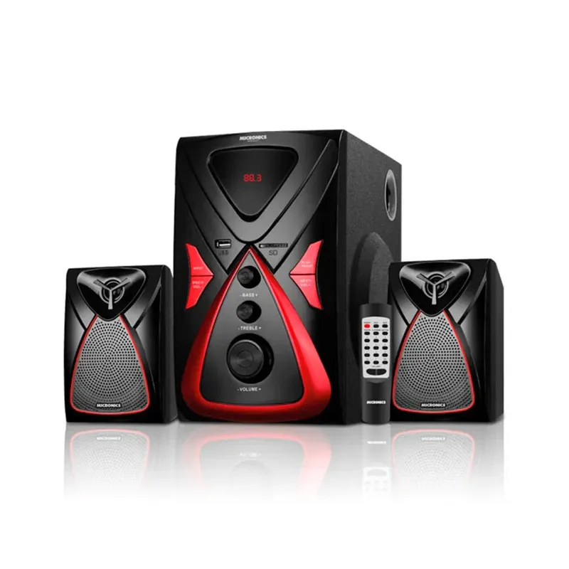 MICRONICS - Parlante 2.1 Micronics Absolut - MIC S7511BT Con BT, FM, USB