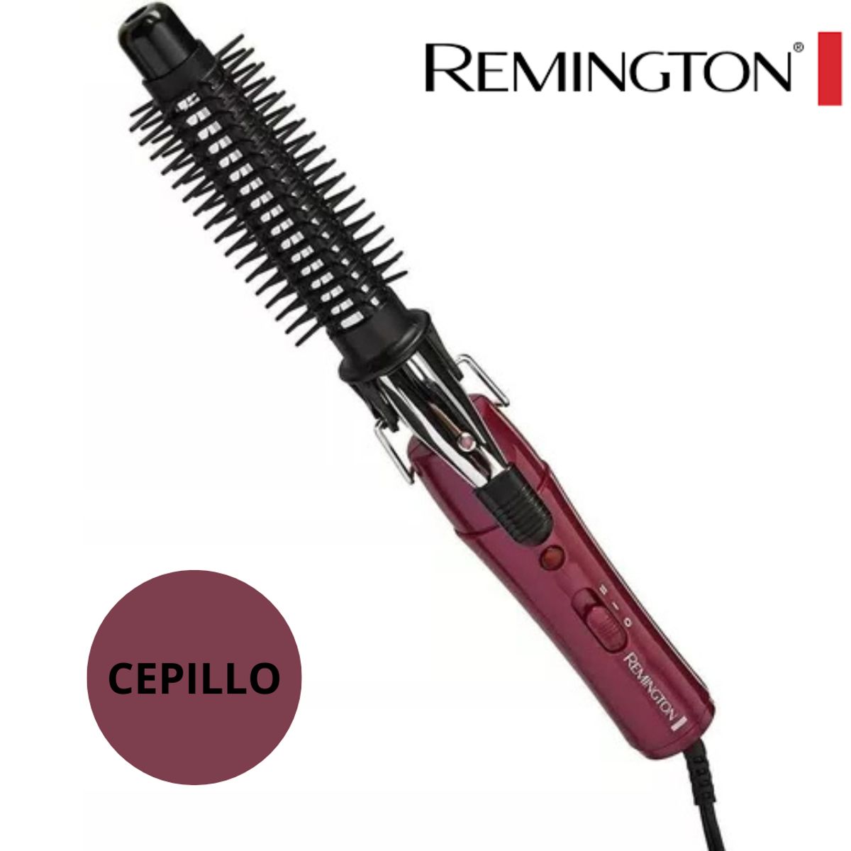 REMINGTON - Rizador Remington con Cepillo