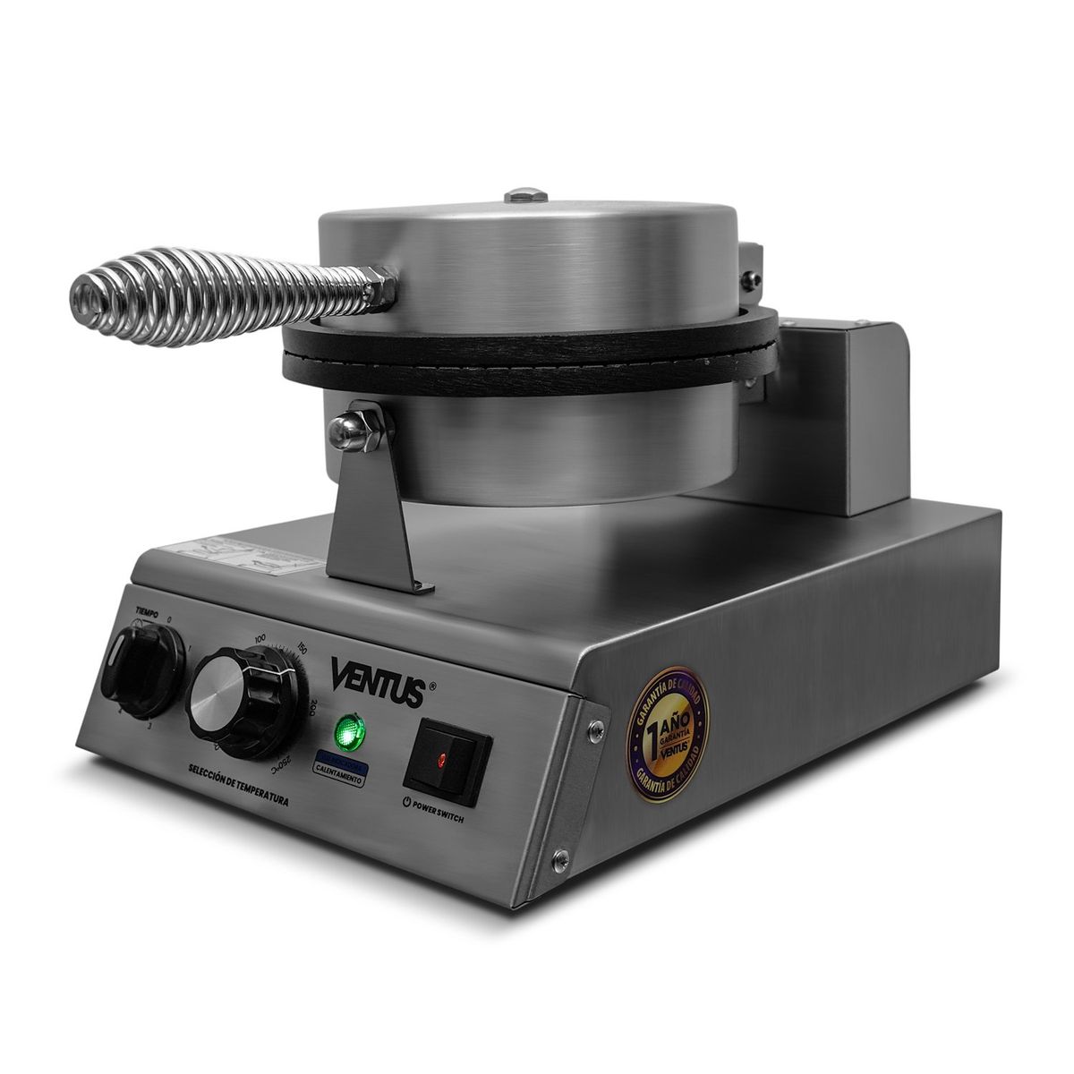 VENTUS - Ventus Máquina para Barquillos - 15 a 20 un x min- Inoxidable - VMB-01