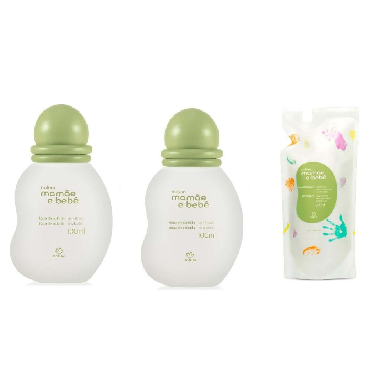 NATURA - 2 colonias 100ml + regalo mama y bebe Natura