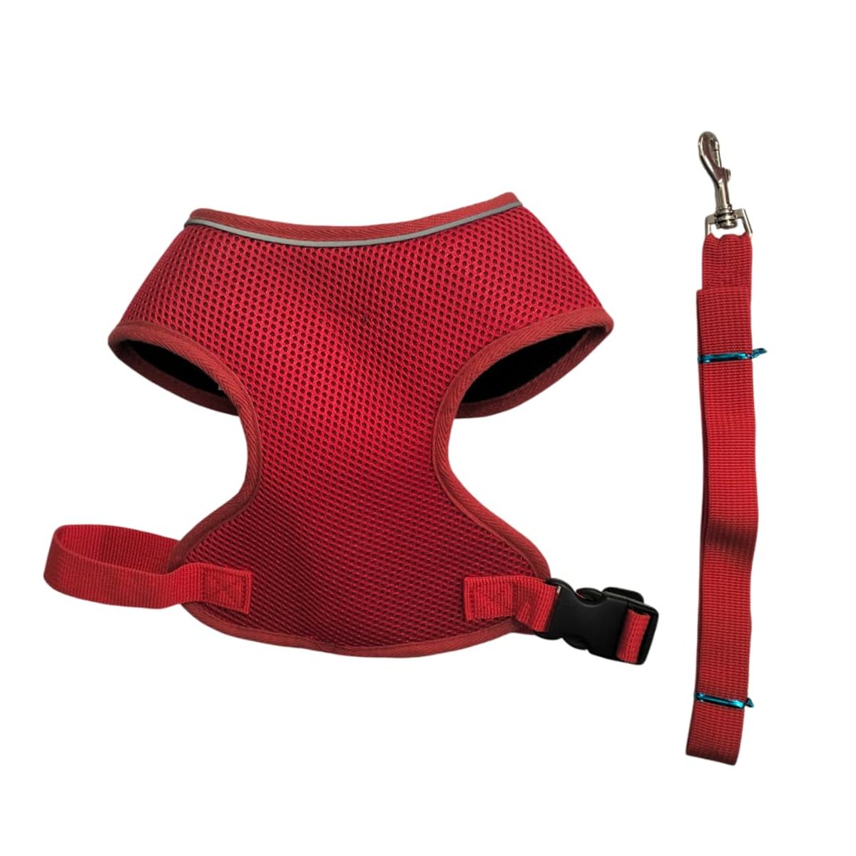 GENERICO - Pechera arnés de malla anti transpirarte rojo talla tres