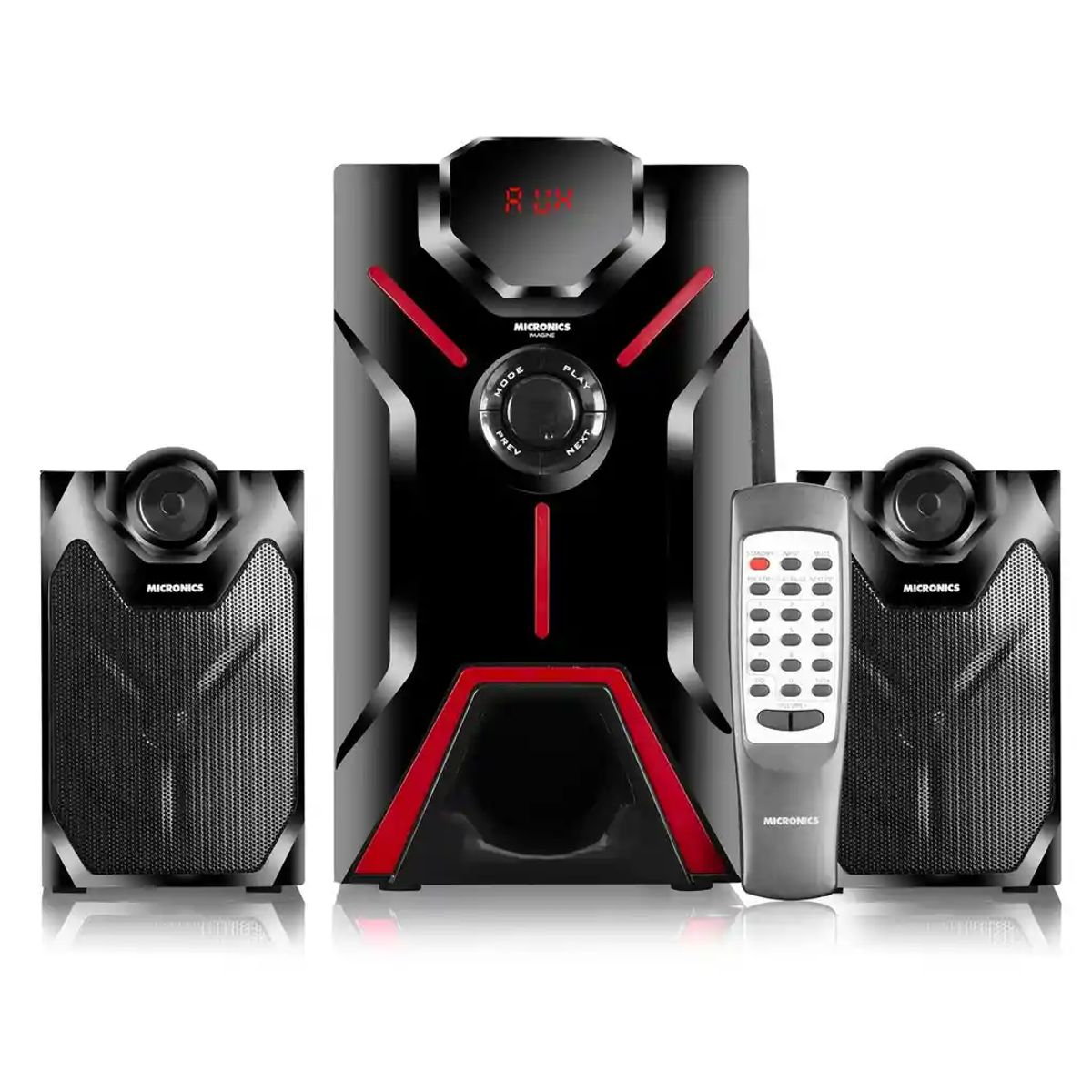 MICRONICS - Parlante 2.1 Micronics Imagine MIC S7053BT Con BT, FM, USB