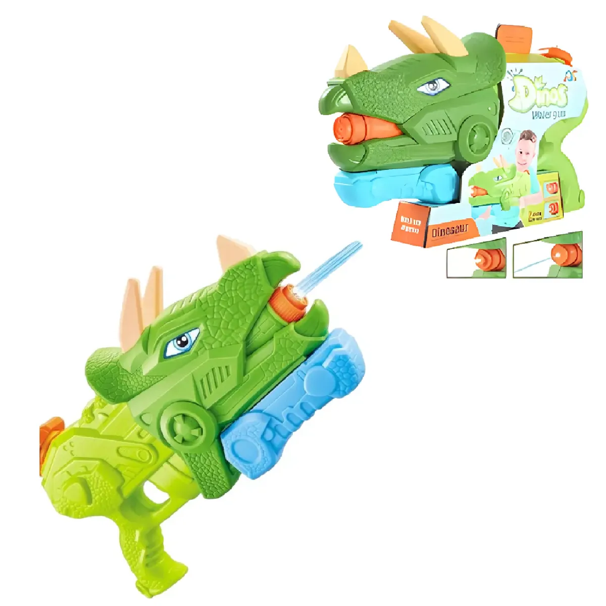GENERICO - Nueva Pistola Lanza Agua Juguete T Dinosaurio