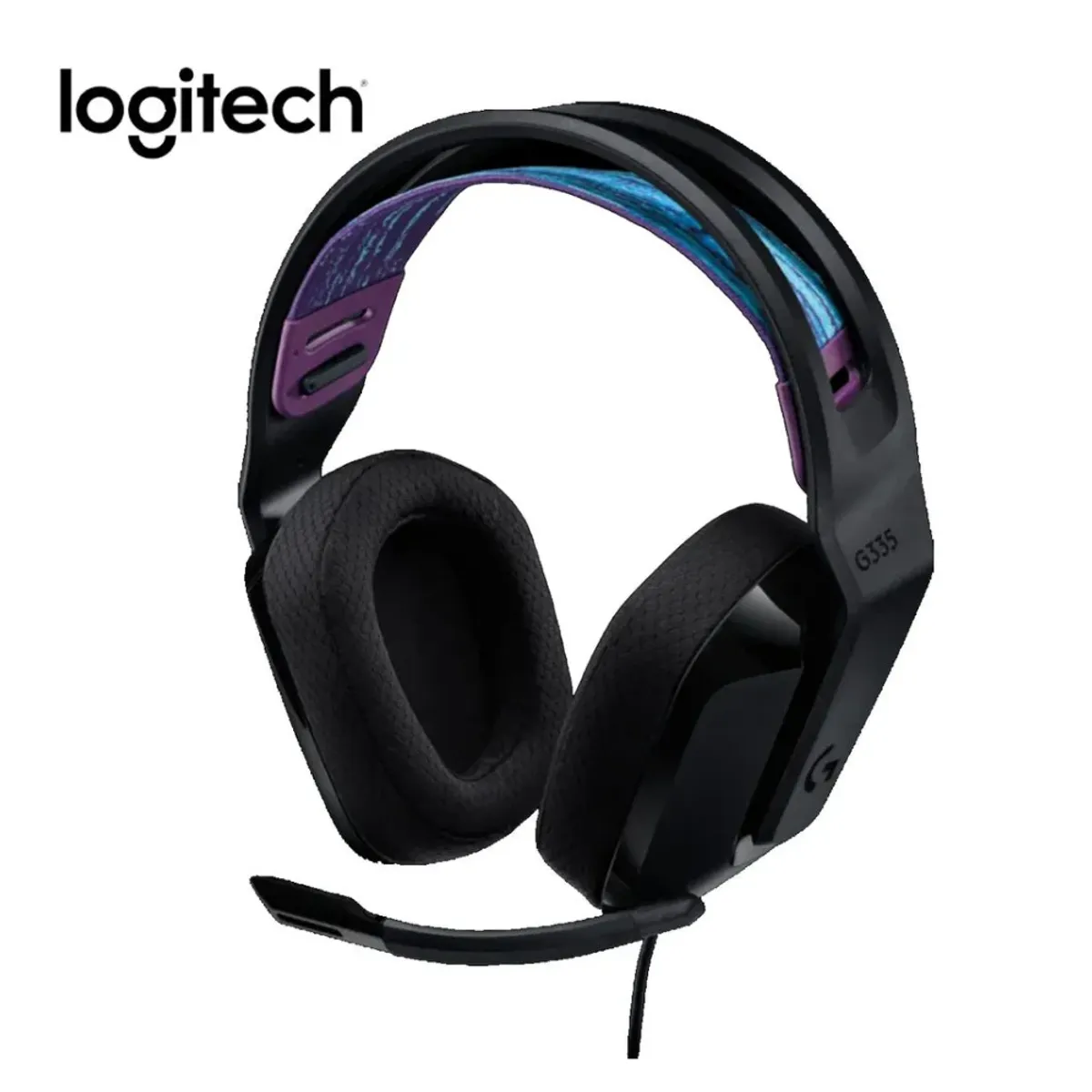 LOGITECH - AUDIFONO CON MICROFONO LOGITECH G335 CON CABLE JACK 35MM NEGRO