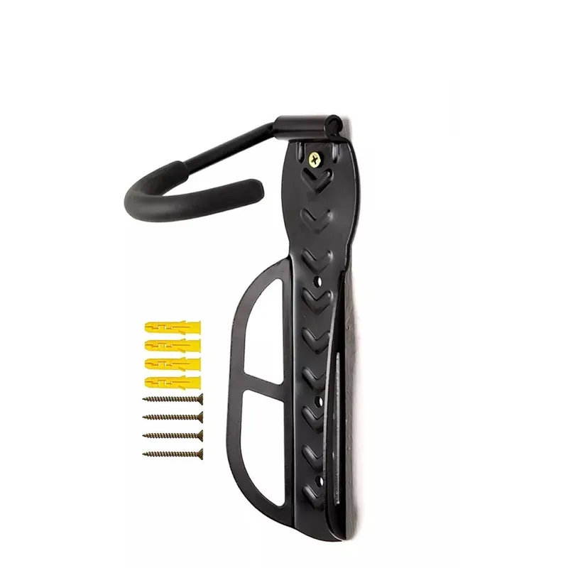 GENERICO - RACK SOPORTE VERTICAL PARA BICICLETA CON GANCHO MOVIL