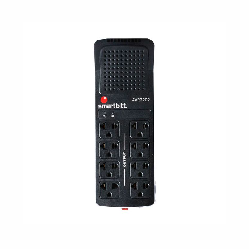 GENERICO - ESTABILIZADOR DE 8 TOMAS 2200 VA / 1100 W (Superior Forza 1222, 2202)