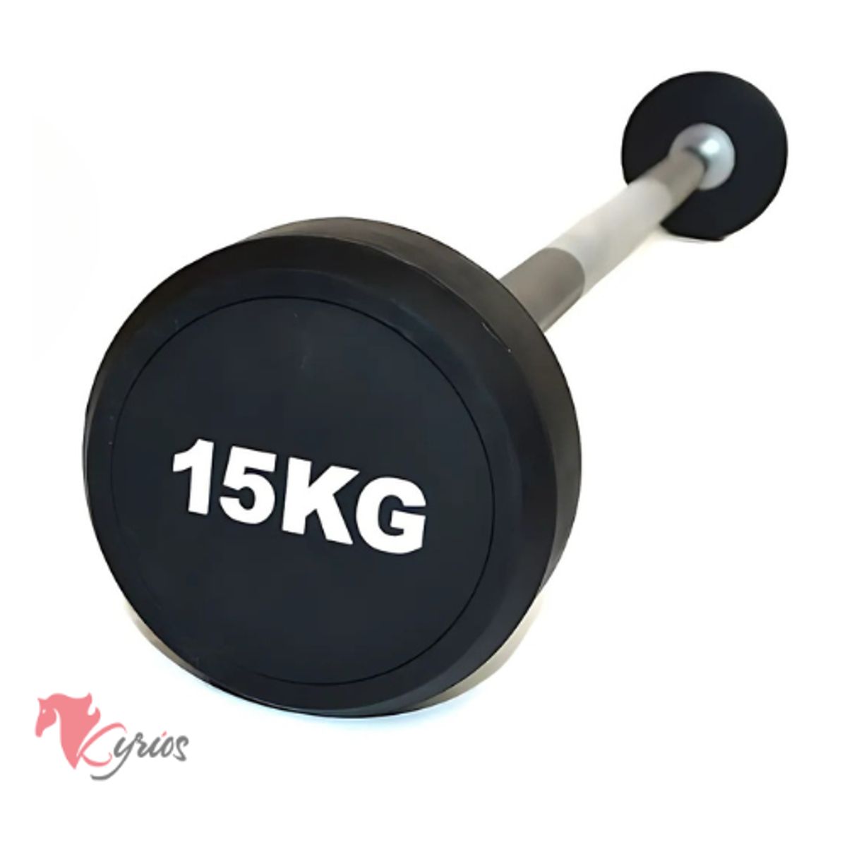 NO LOGO - Barra Recta De Peso Fijo De 15 KG