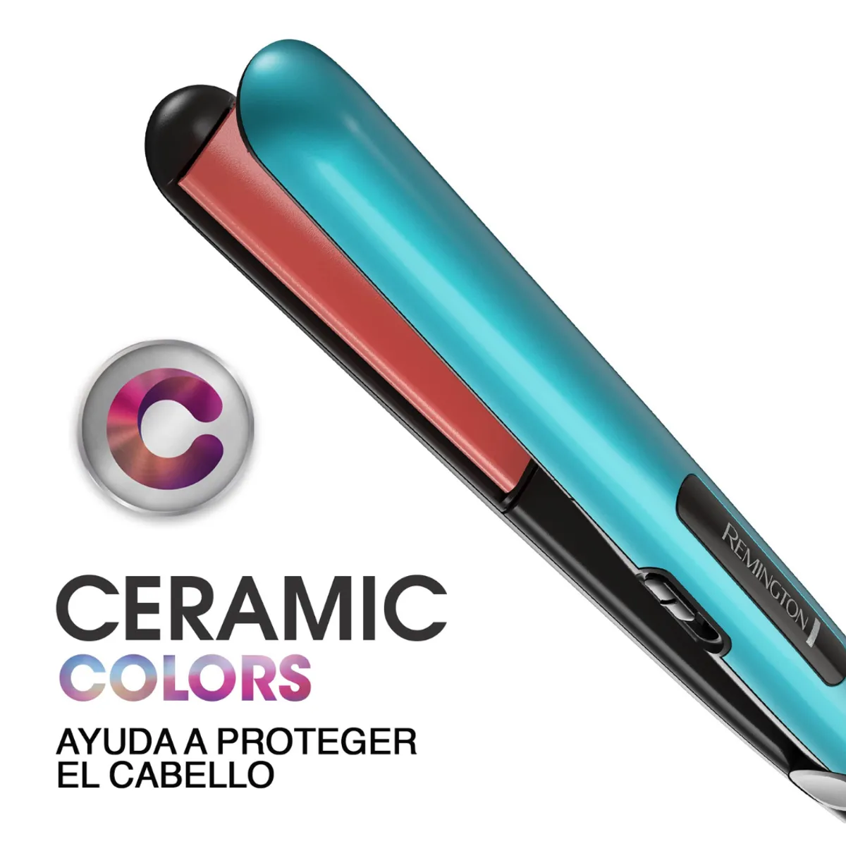REMINGTON - Plancha Alisadora Remington Ceramic Colors