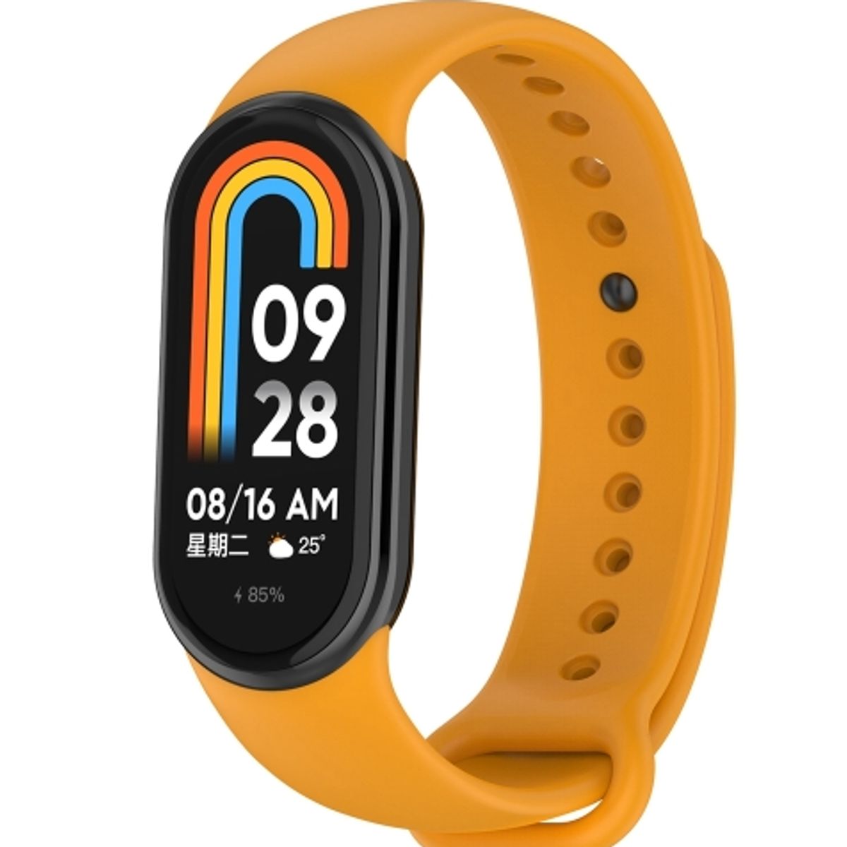 GENERICO - Corres Silicona para  Xiaomi Smart Band 9 - Mostaza