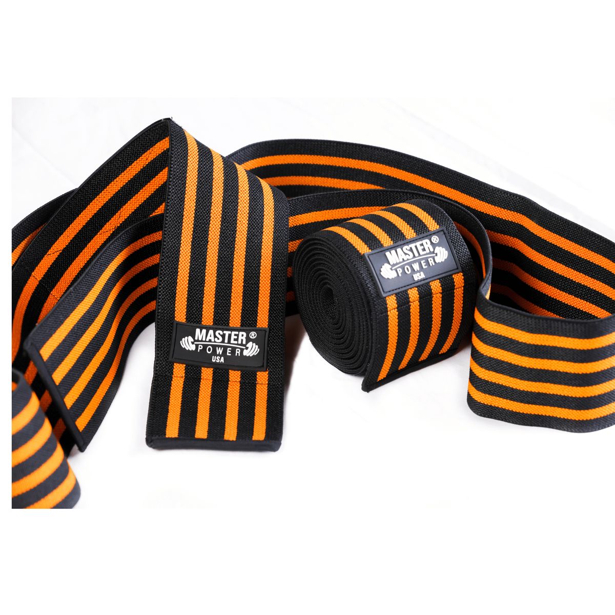 MASTERPOWER - RODILLERAS DEPORTIVAS - MASTER POWER - POTENCIA - NARANJA