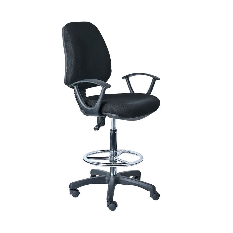 OFIDEAS - Silla Cajero Giratoria Link Negro Ofideas