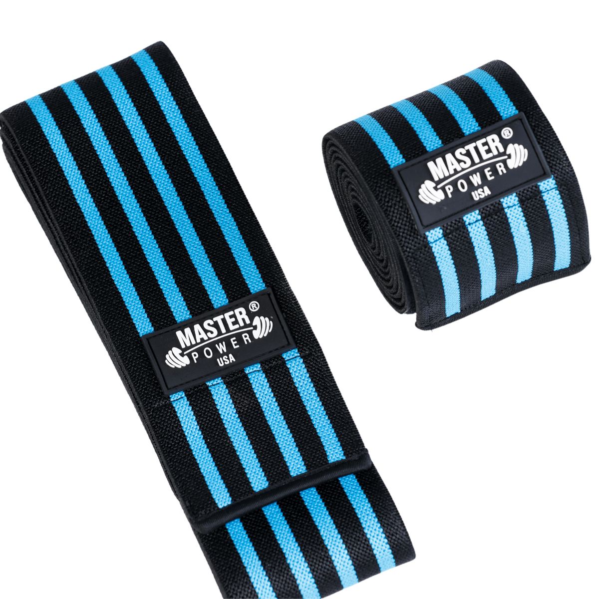 MASTERPOWER - RODILLERAS DEPORTIVAS - MASTER POWER - POTENCIA - CELESTE