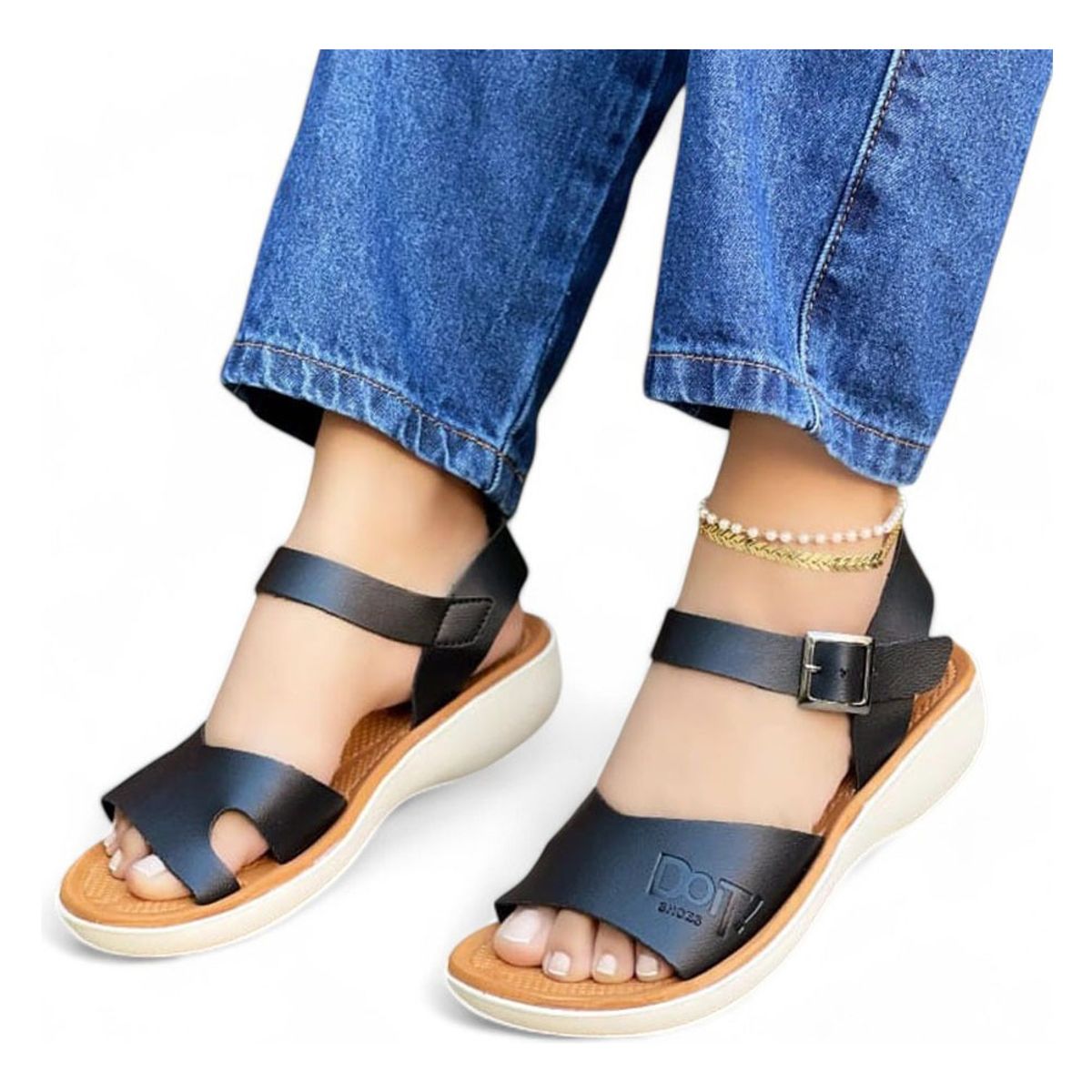 GENERICO - Sandalia Mujer Dodo Ultra 5Coco-40 Color Negro