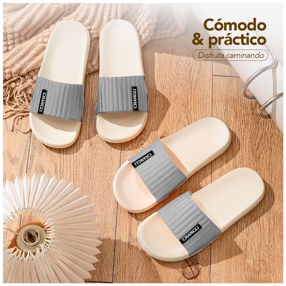 KELLER - Sandalias Mujer Hombre Urbano Plomo Z20