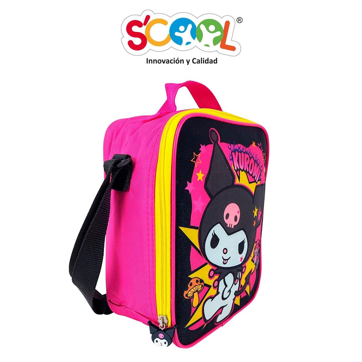 SCOOL - SET MOCHILA OFICIO ESCARCHADO KUROMI