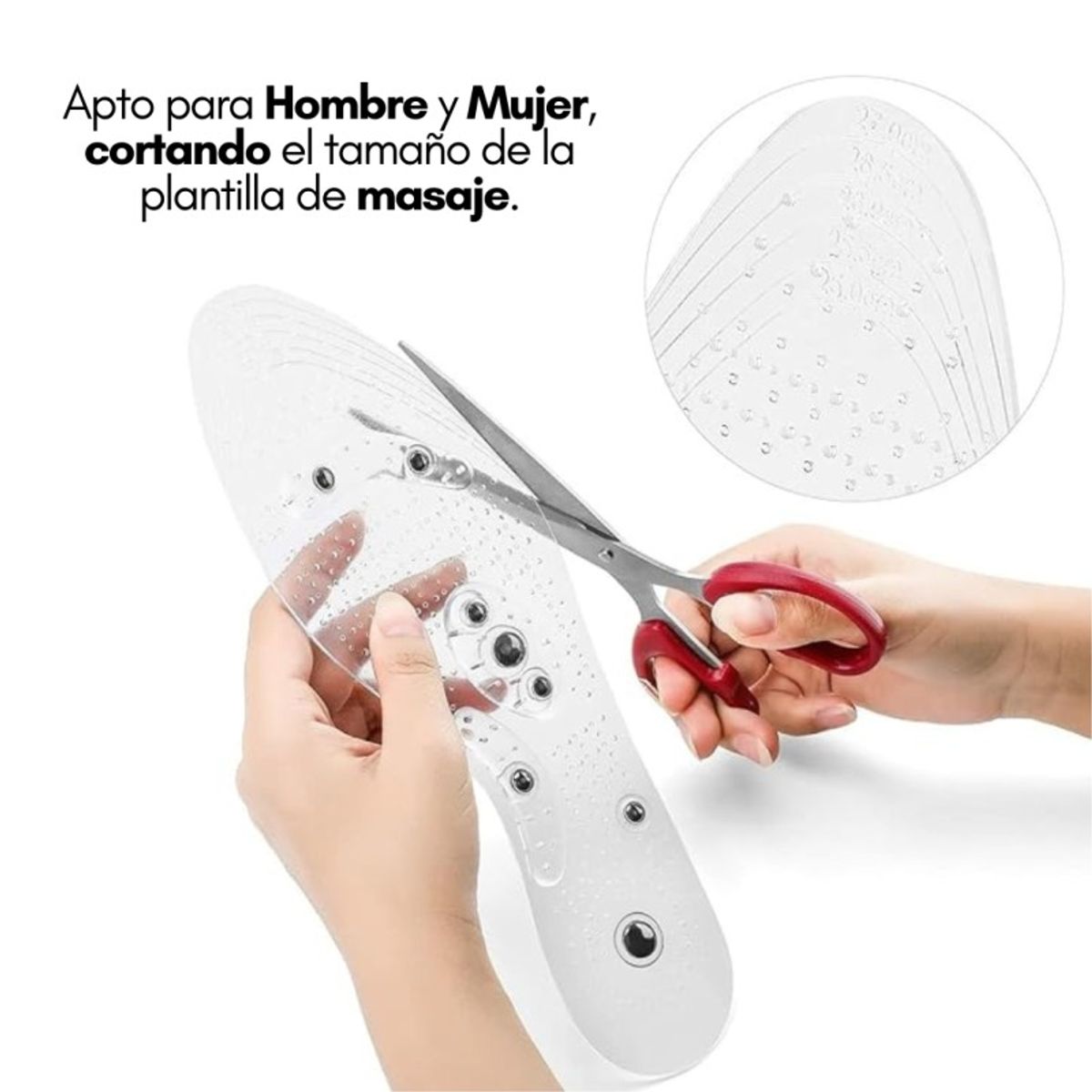 AURELA - Plantillas de acupresión de infrarrojos