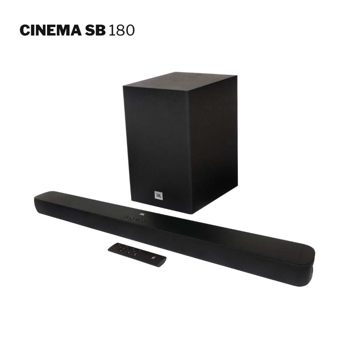 JBL - Barra de Sonido JBL Cinema SB180 Extra Bass de Sonido Extraordinario