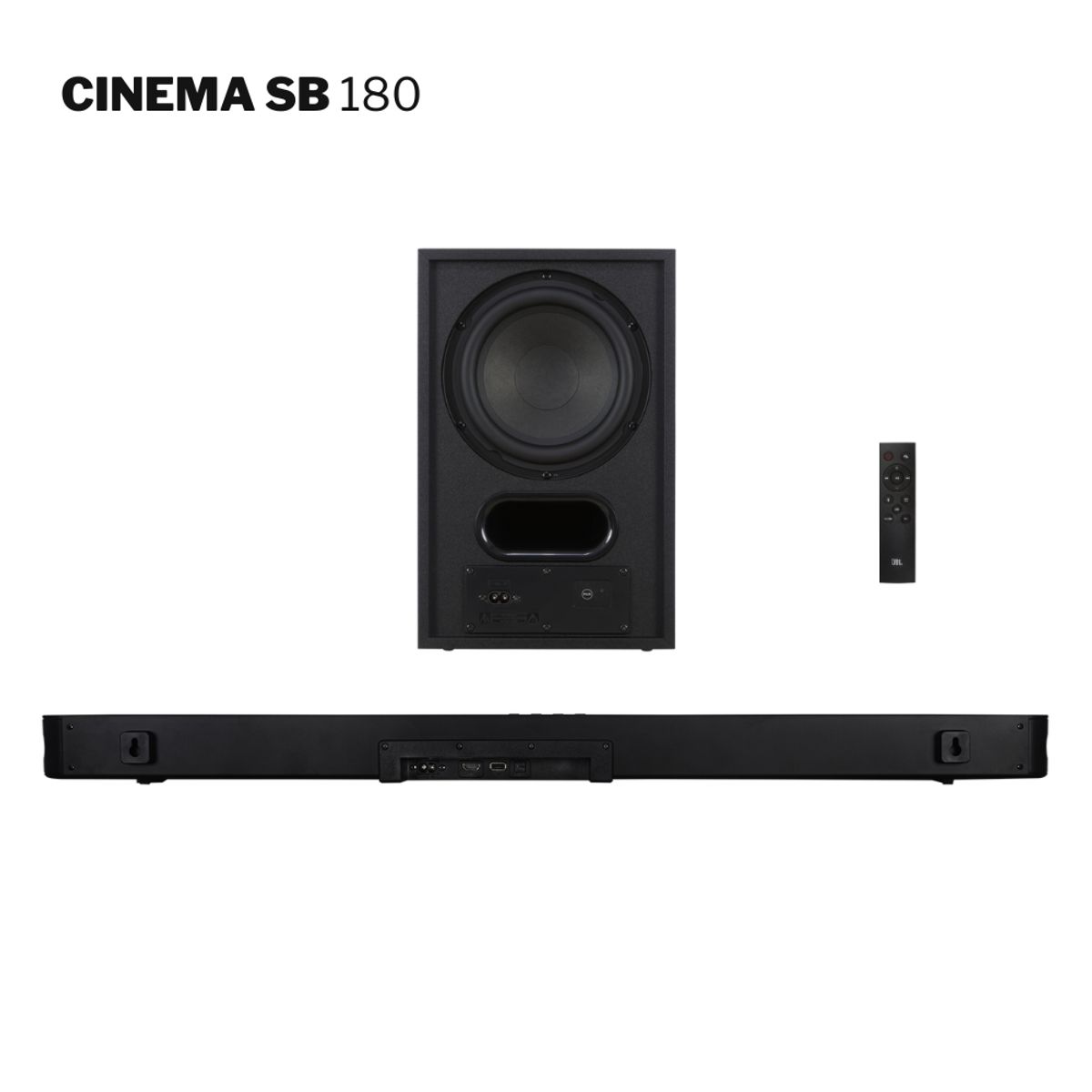 JBL - Barra de Sonido JBL Cinema SB180 Extra Bass de Sonido Extraordinario