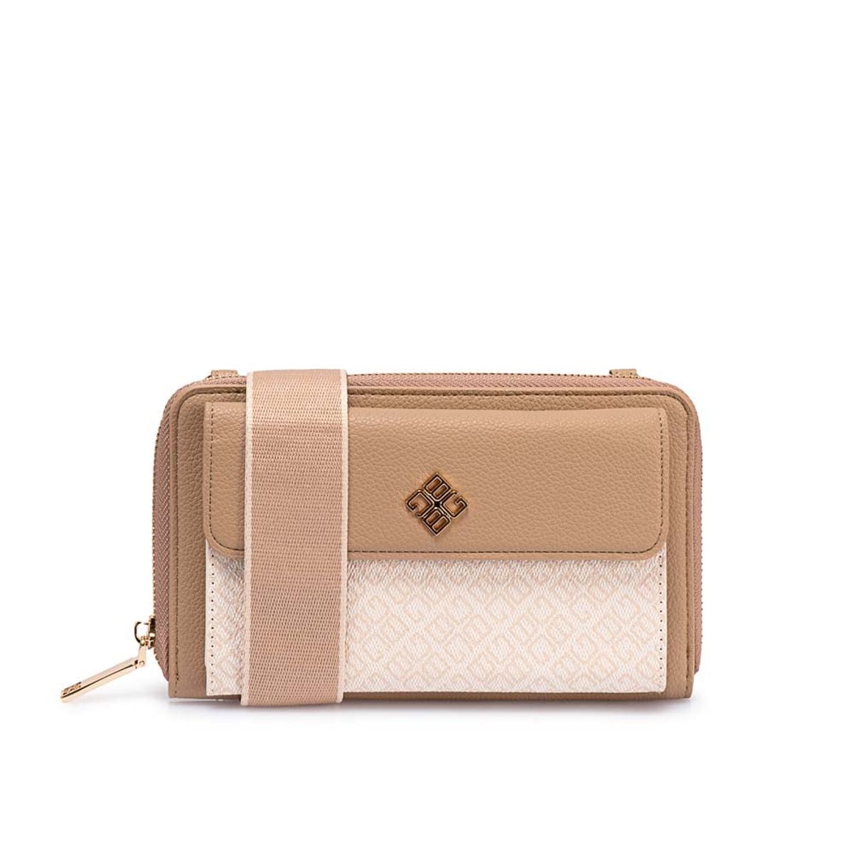 VIALE - Cartera Crossbody BRI-MO2517 Hueso Vison Briganti