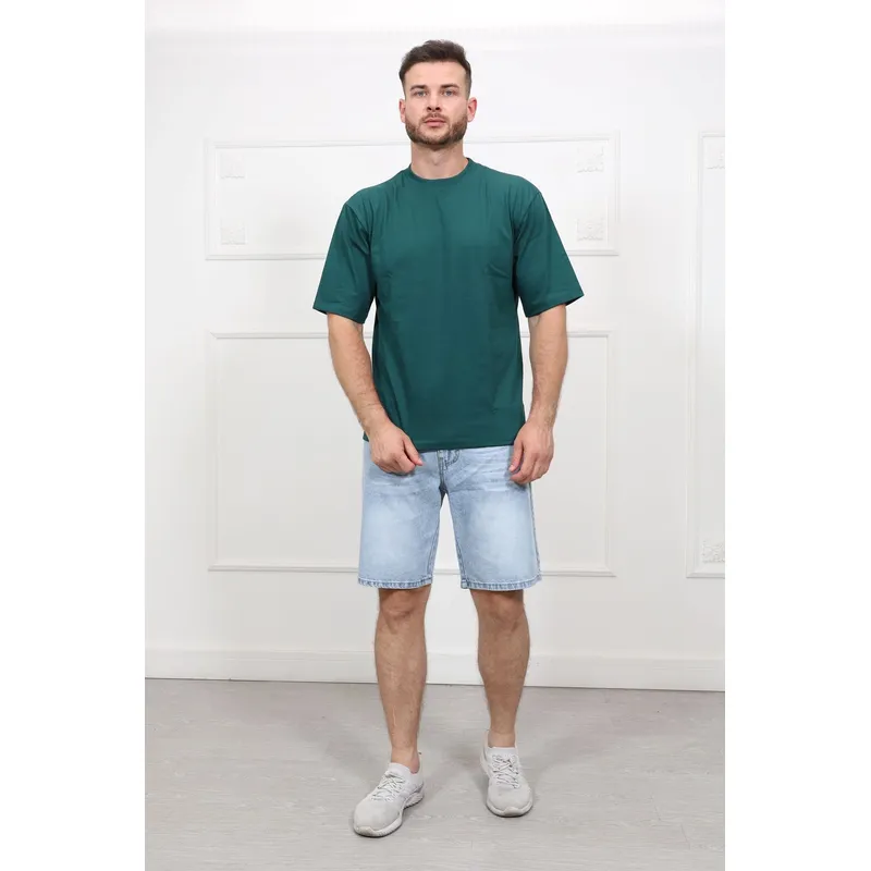 QH - Bermuda de jean para hombre