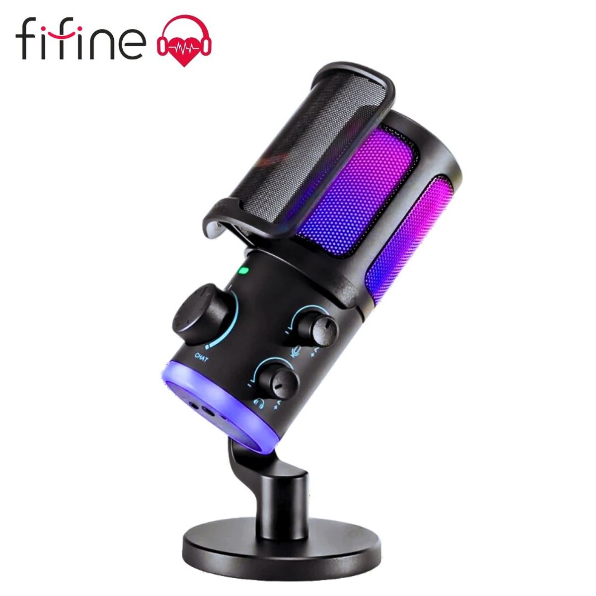 FIFINE - Micrófono Fifine AM6 Black