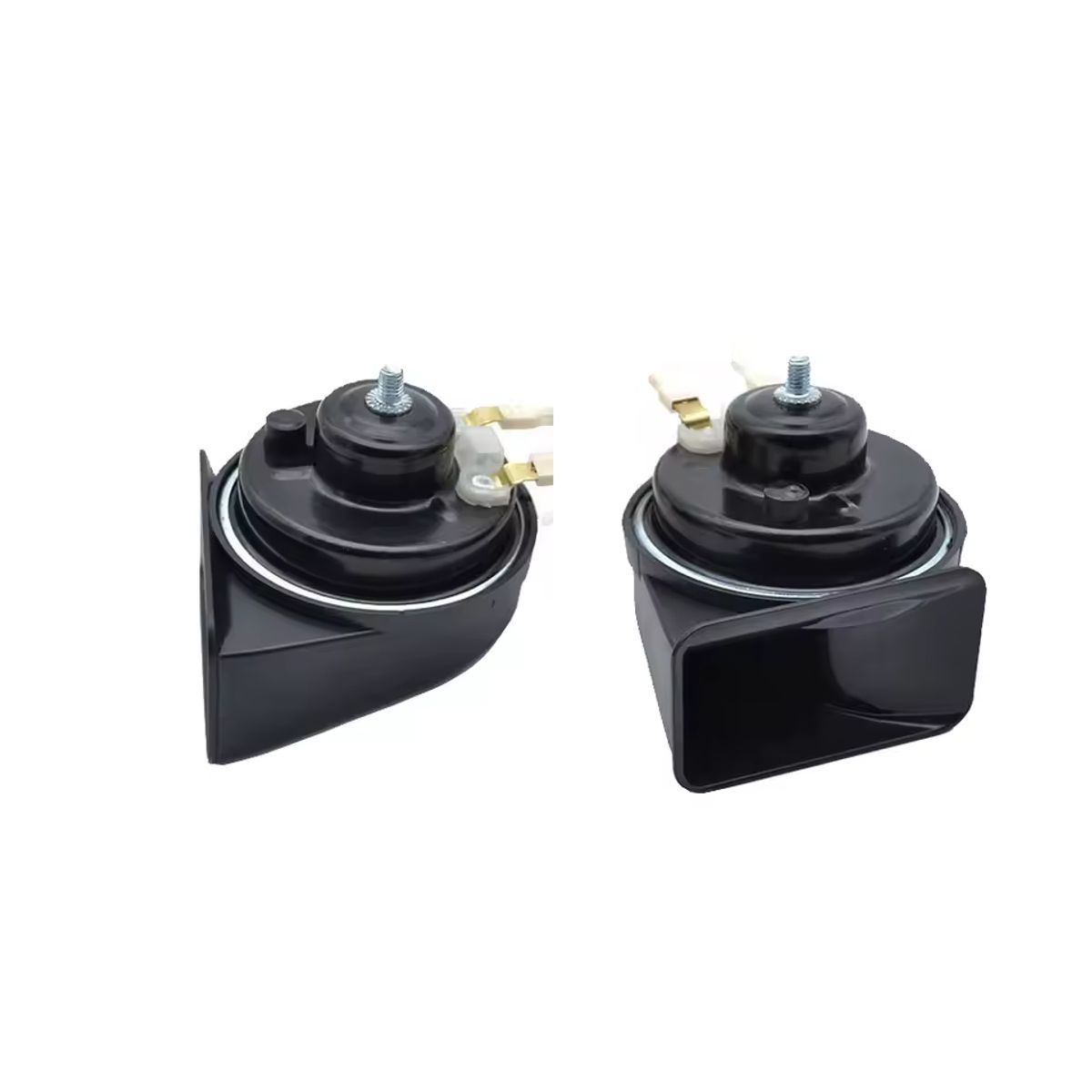 JET - Claxon Caracol Duracell Negro 12v 2pcs