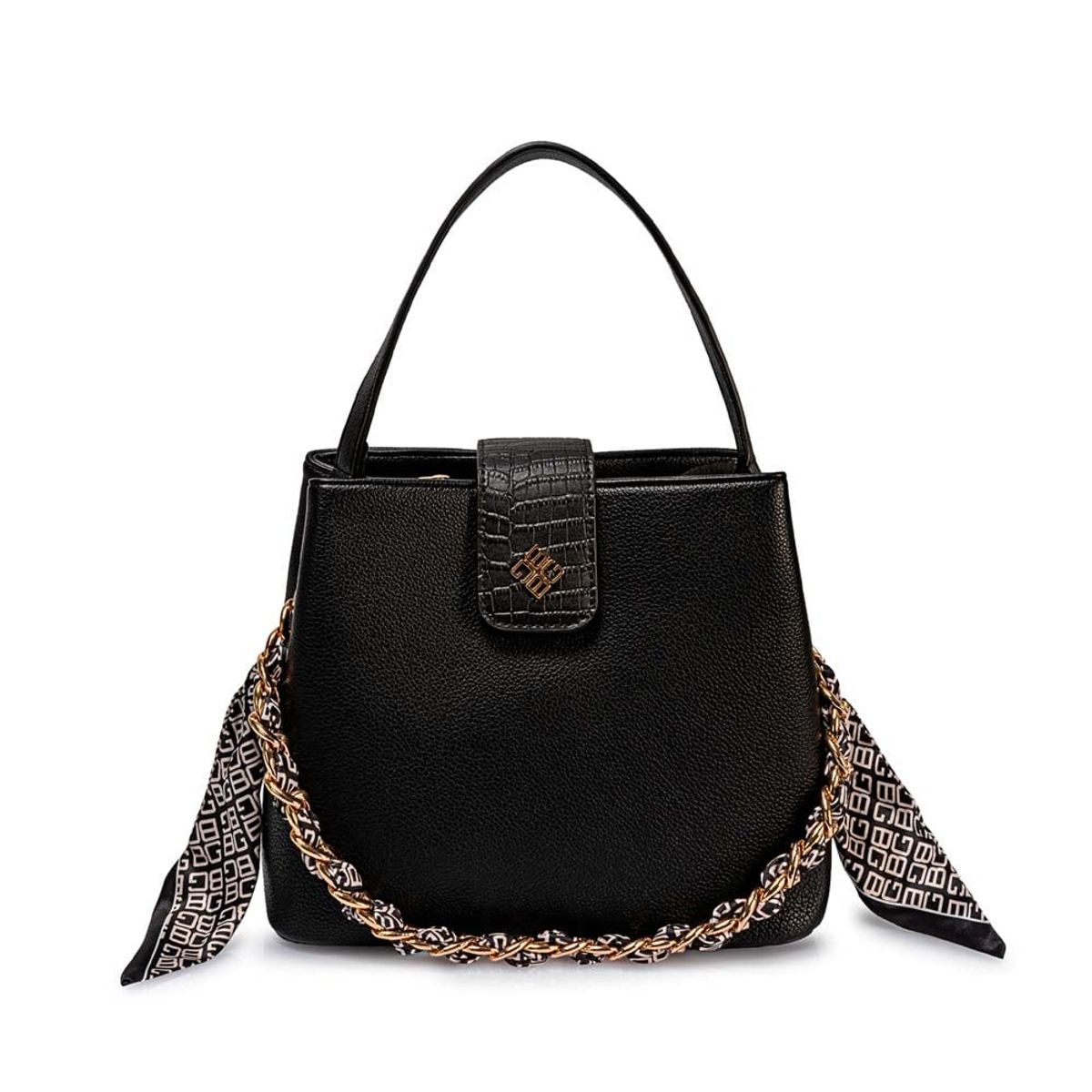 VIALE - Cartera Satchel BRI-CM2508 Negro Briganti