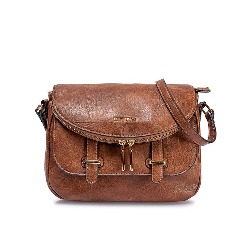 VIALE - Morral Messenger BRI-MO2501 Marron Briganti