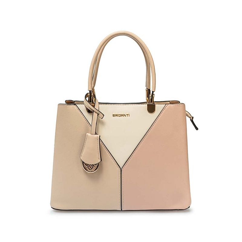 VIALE - Cartera Satchel BRI-CS2503 HuesoSand Briganti